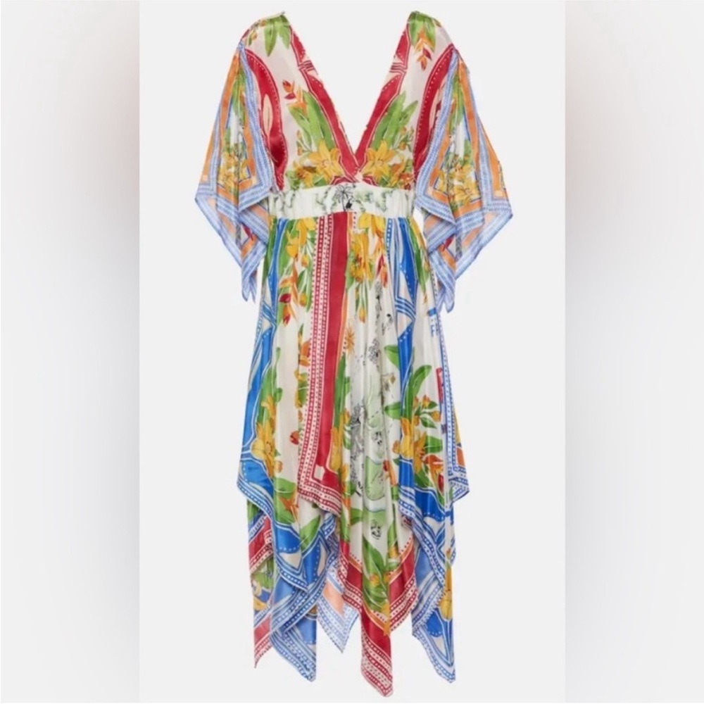 FARM Rio Multicolor Floral flowy Maxi Dress